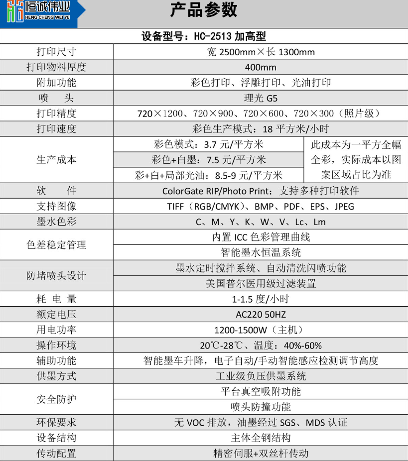 拉桿箱UV打印機理光HC-2513GT(加高型)